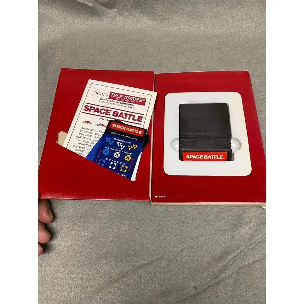 VTG INTELLIVISION GAMES LOT OF 5 SNAFU,TRON DEADLY DISCS,SPACE BATTLE,PGA GOLF +